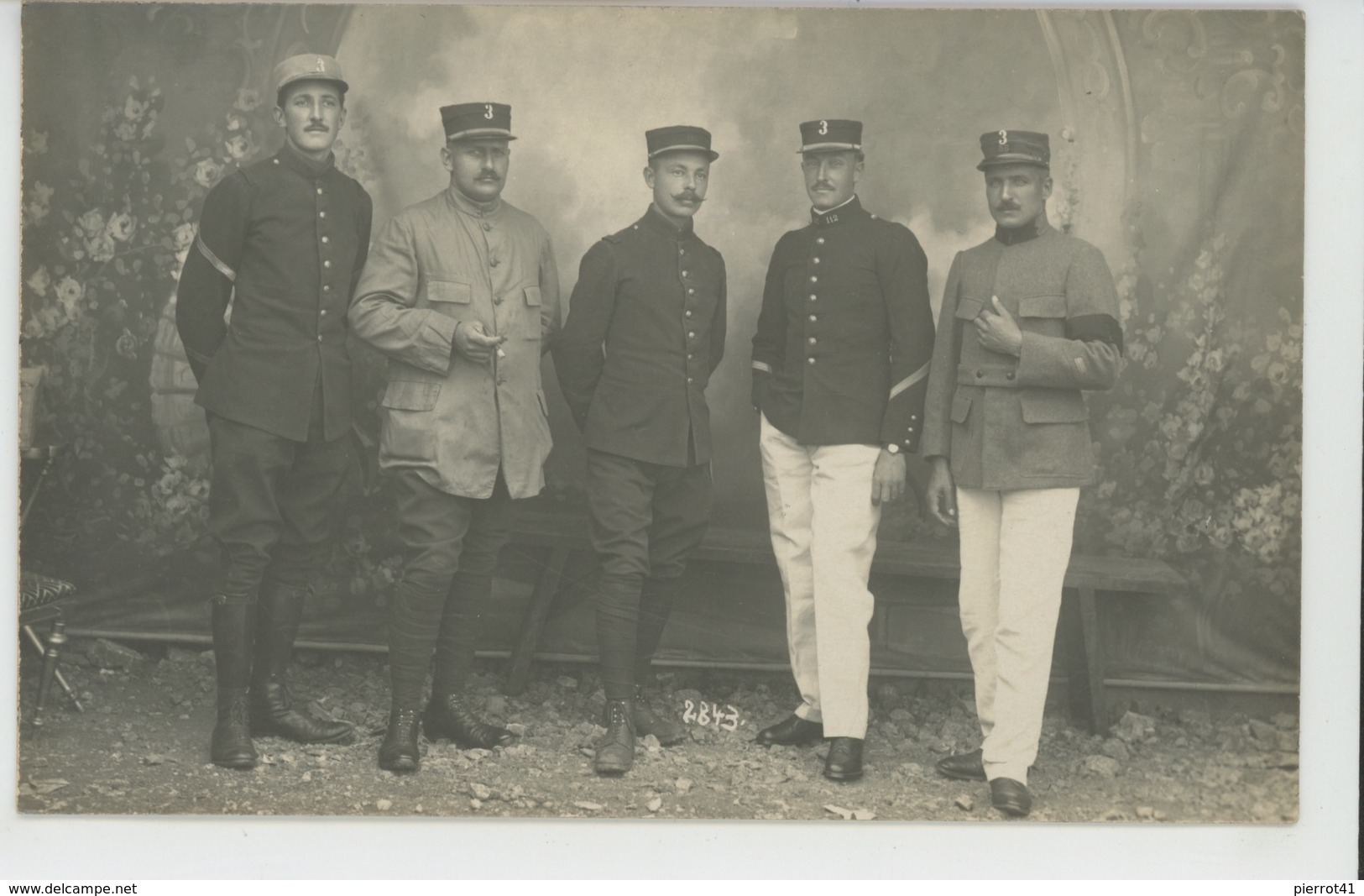 GUERRE 1914-18 - ALLEMAGNE - CAMP DE PRISONNIERS DE HAMMELBURG - Carte Photo Prisonniers Français (famille à ARGENTAN ) - Hammelburg