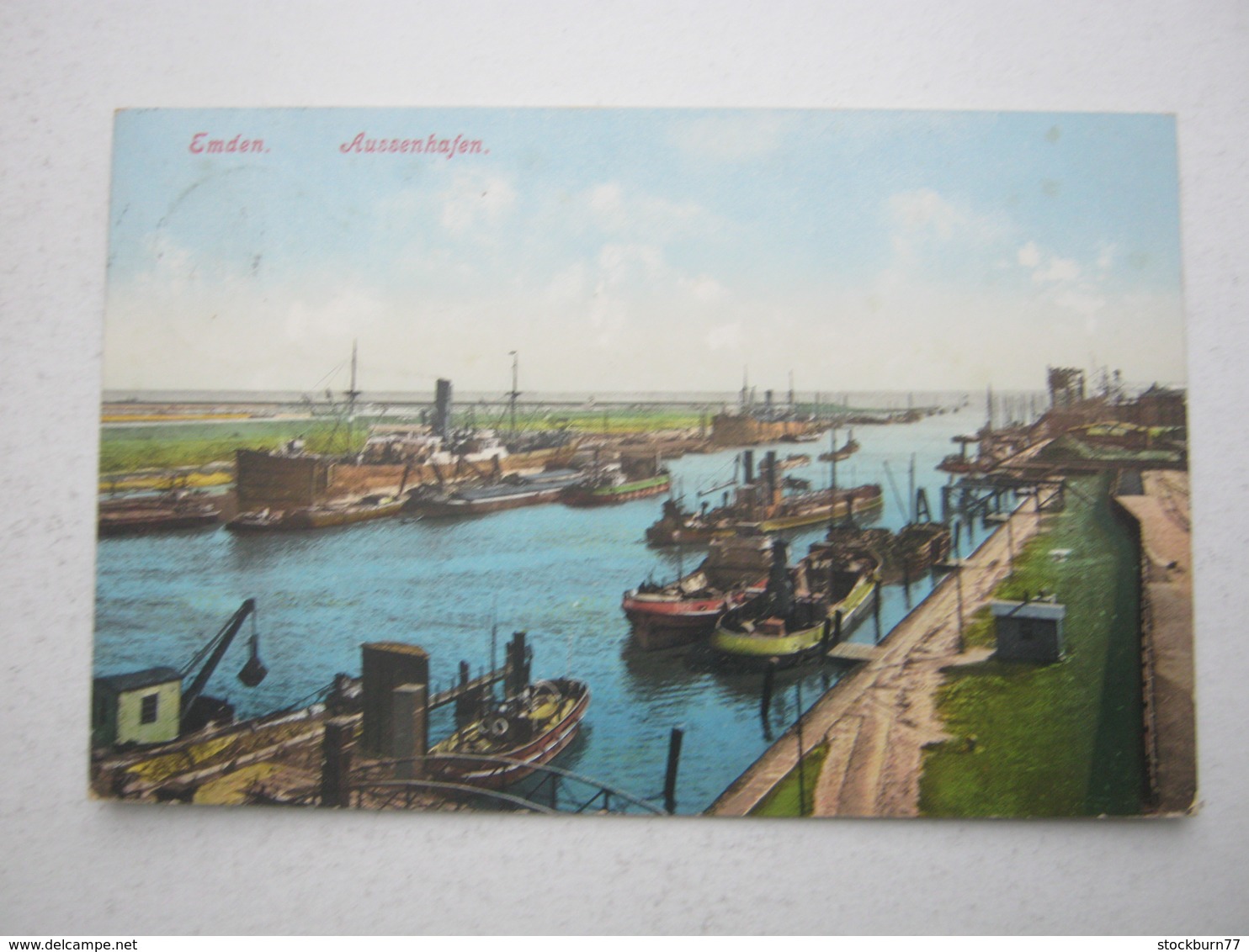 EMDEN  ,  Schöne Karte Um 1909 - Emden