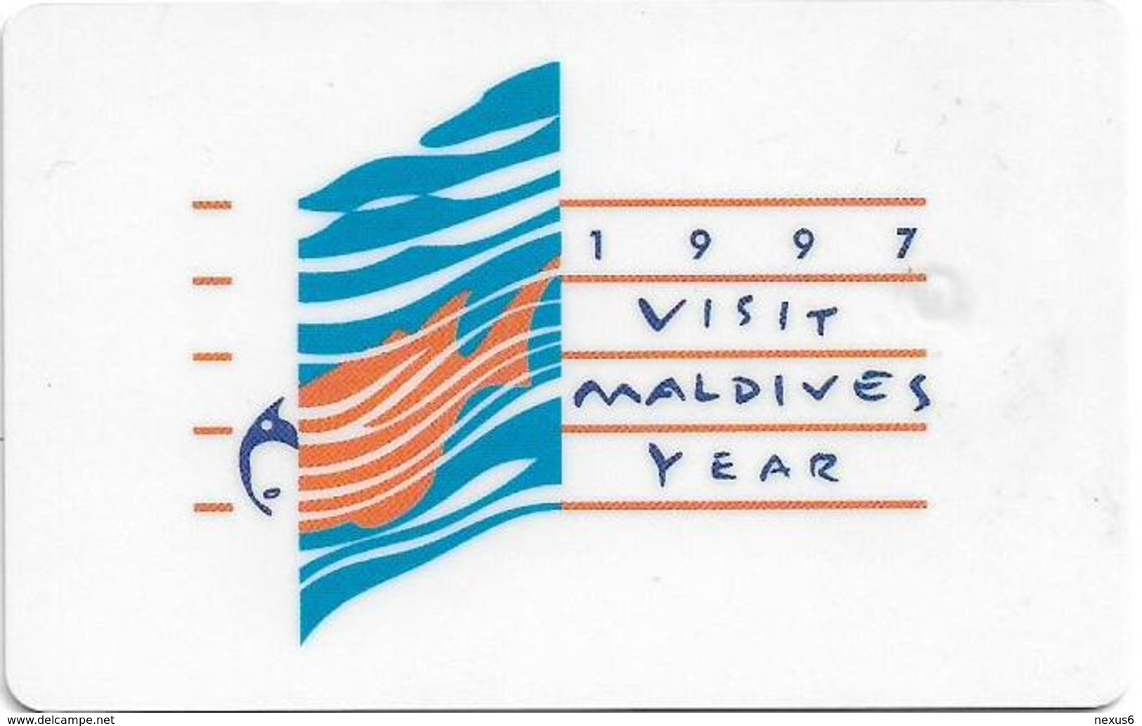 Maldives - Dhiraagu (chip) - Morey Eel - 90MLDGIB - Chip Siemens S30, 50MRf, Used - Maldivas