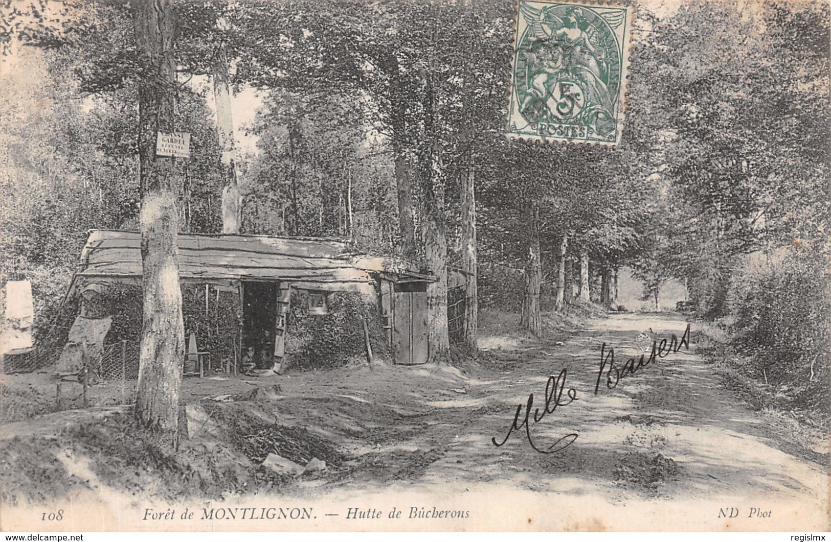 95-FORET DE MONTLIGNON-N°T1099-F/0087 - Autres & Non Classés