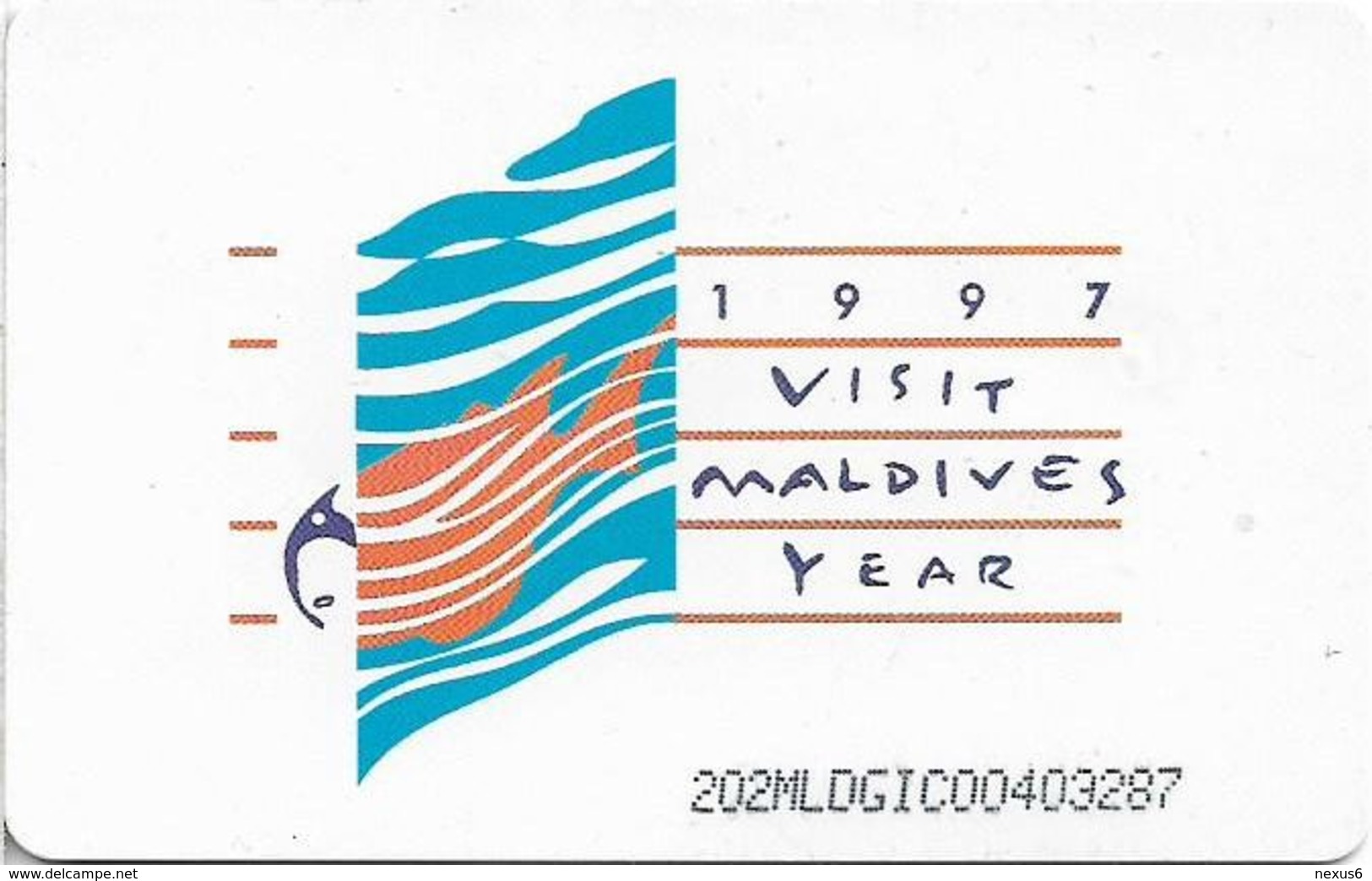 Maldives - Dhiraagu (chip) - Sting Ray - 202MLDGIC - Chip Siemens S30, 100MRf, Used - Maldivas