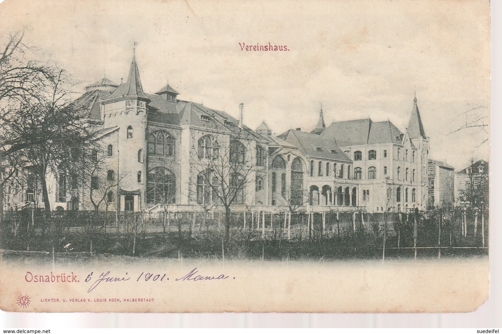 Osnabrück, Vereinshaus ,1904 ? - Sonstige & Ohne Zuordnung