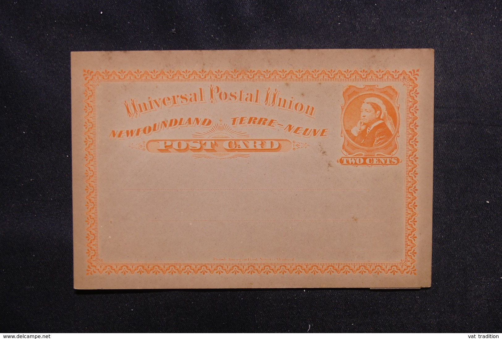 TERRE NEUVE - Entier Postal Type Victoria Non Circulé -  L 52484 - Postal Stationery