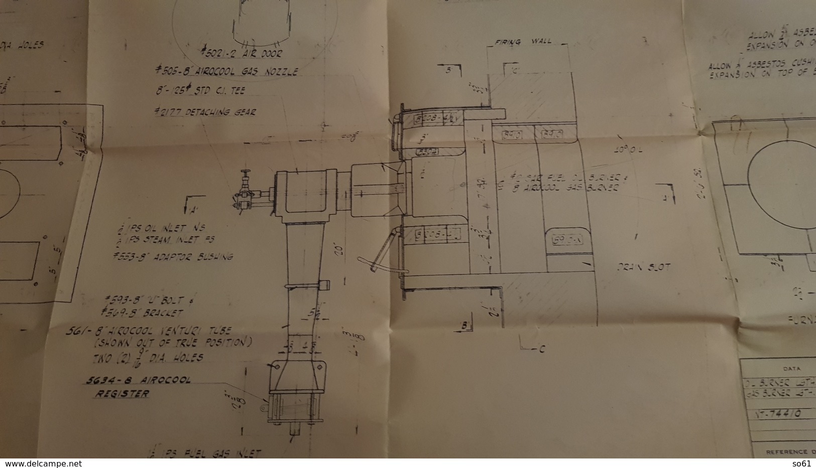 8821 Eb. NAO - National Airoil Burner Co. Philadelphia Pennsylvania - Sarpom Italy - Assembly - Machines