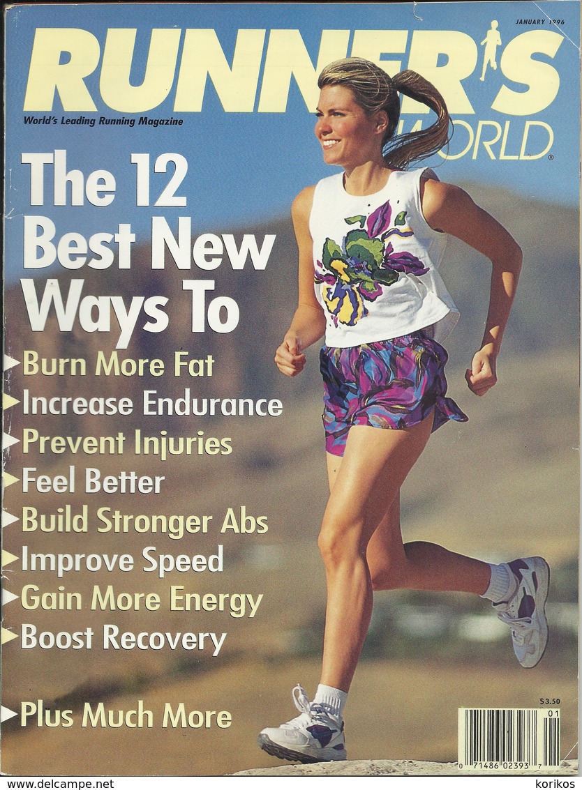 RUNNERS WORLD - RUNNER’S WORLD MAGAZINE - US EDITION - JANUARY 1996 – ATHLETICS - TRACK AND FIELD - 1950-Aujourd'hui