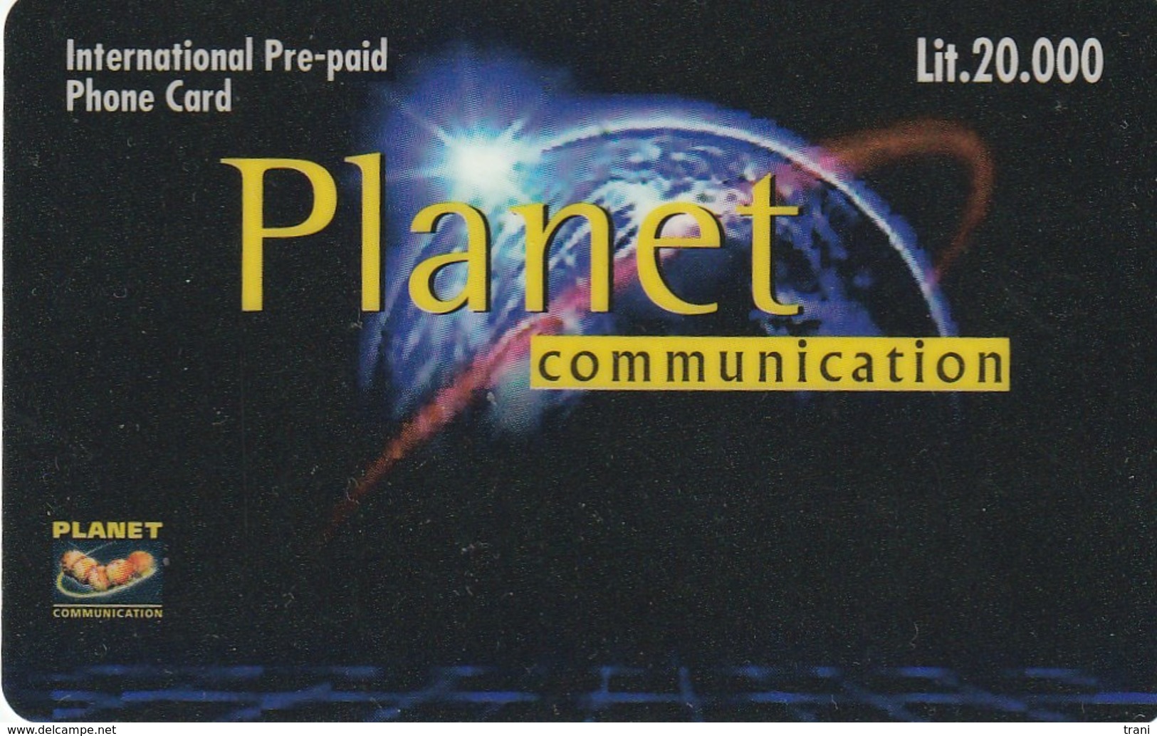 PLANET COMUNICATION - [2] Handy-, Prepaid- Und Aufladkarten
