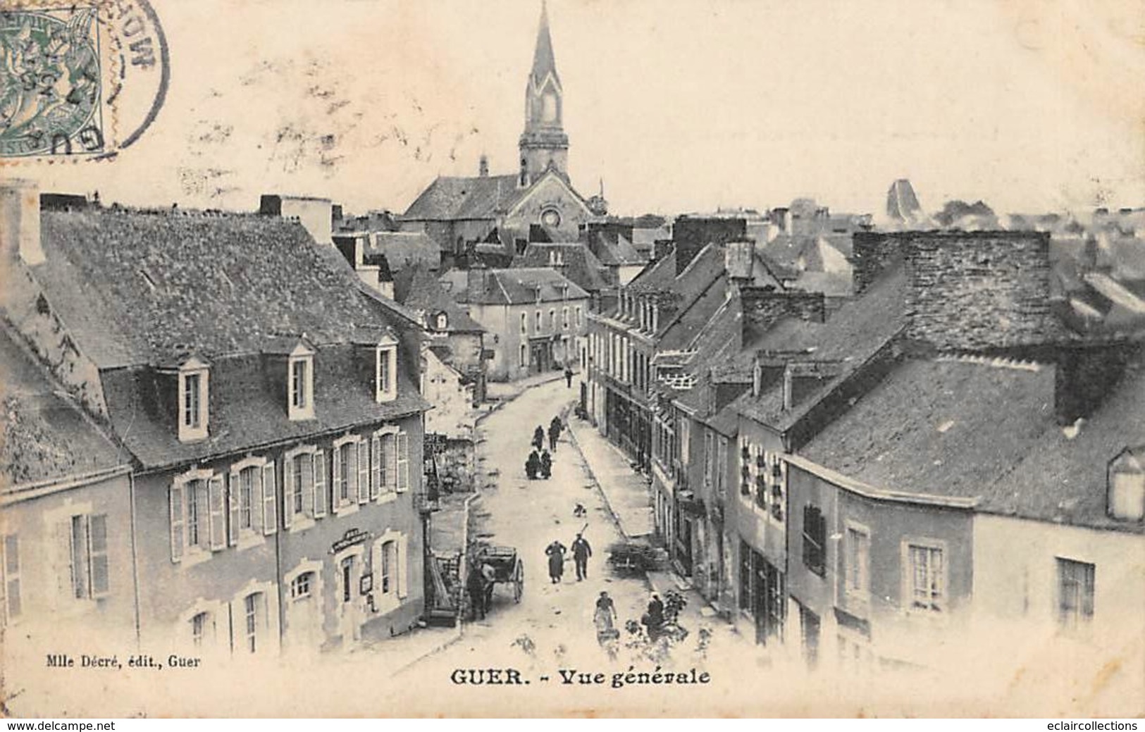 Guer         56         Vue Générale    2       (Voir Scan) - Guer Cötquidan