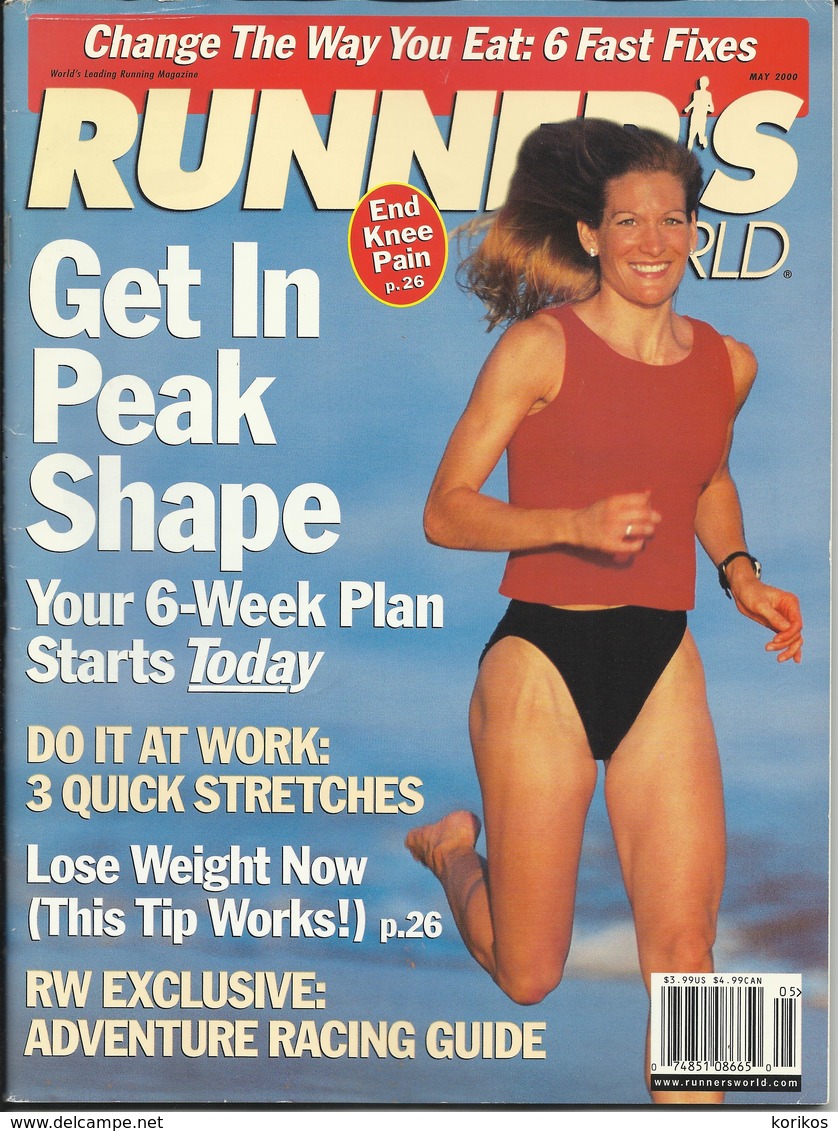 RUNNERS WORLD - RUNNER’S WORLD MAGAZINE - US EDITION – MAY 2000 – ATHLETICS - TRACK AND FIELD - 1950-Now