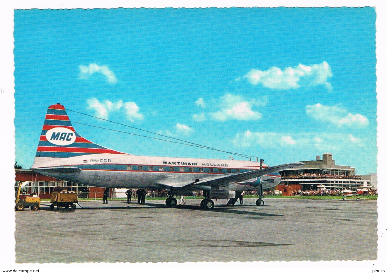 VV-509  MAASTRICHT-AACHEN-AIRPORT With  Convair 440 (Martin's Air Charter, Martinair ) - Aérodromes