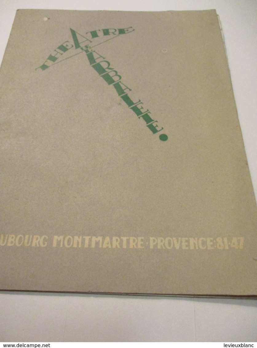 Programme/Théâtre De L'Arbalete/ Charles Albertos/" Lycée En Folie"/Fernand SARDOU//1950-1951     PROG266 - Programmes