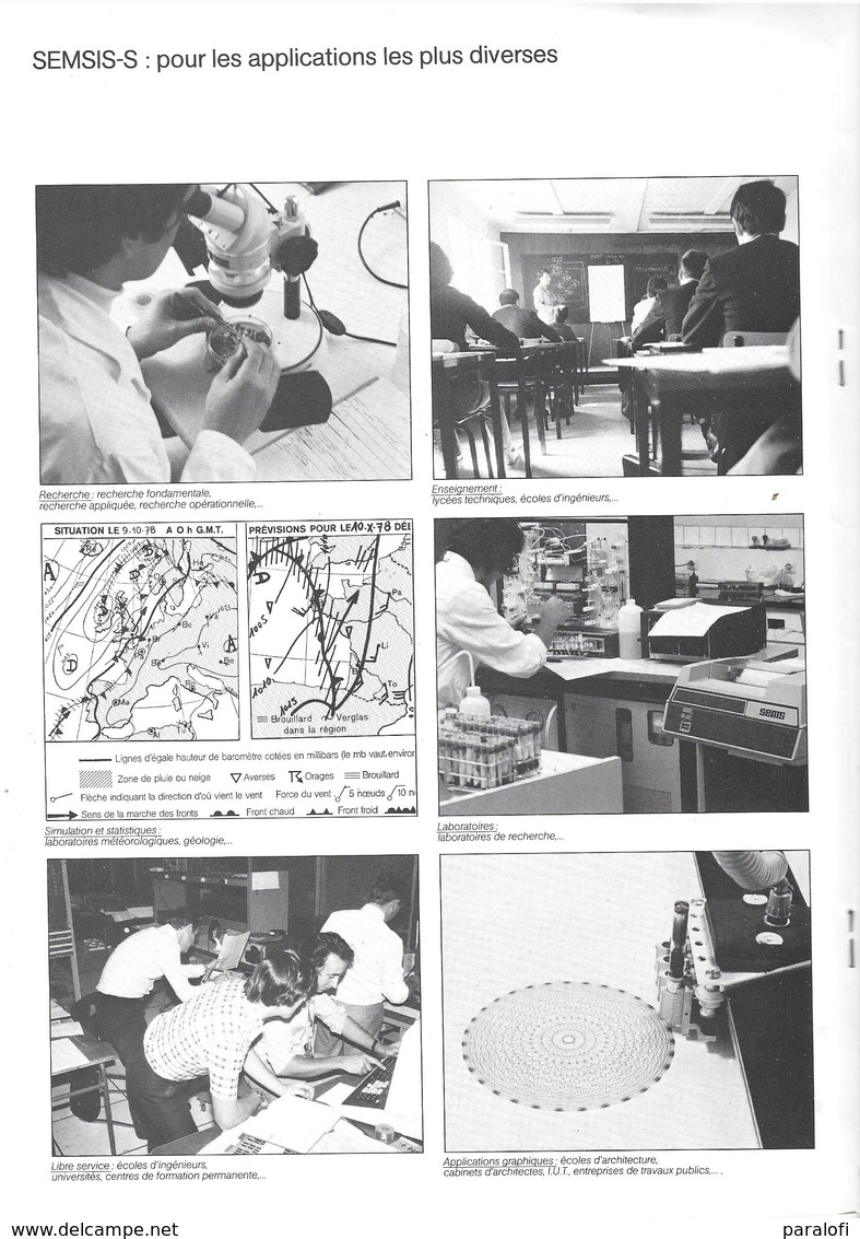Publicité SEMSIS-S, Ca 1986 - Autres & Non Classés