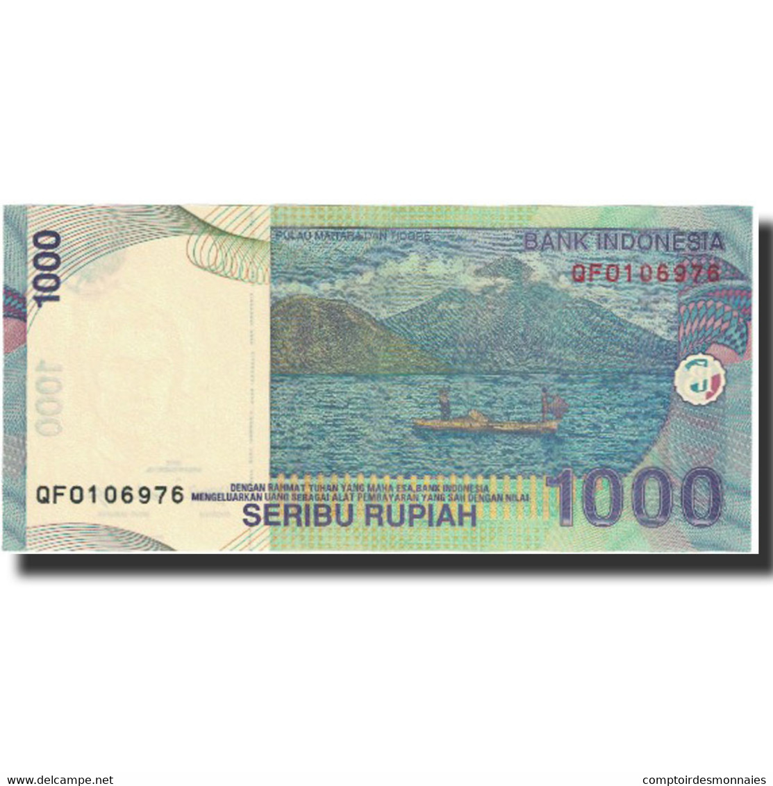 Billet, Indonésie, 1000 Rupiah, 2012, KM:141l, NEUF - Indonésie