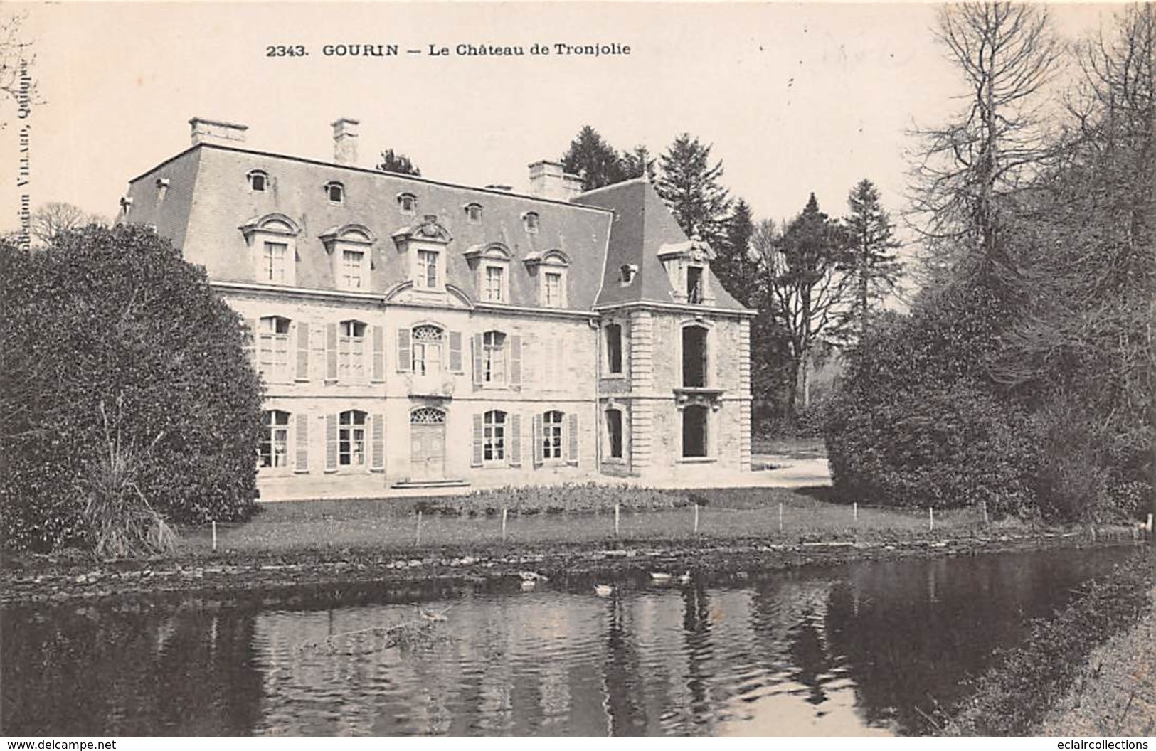 Gourin        56         Château De Tronjolie          (Voir Scan) - Gourin