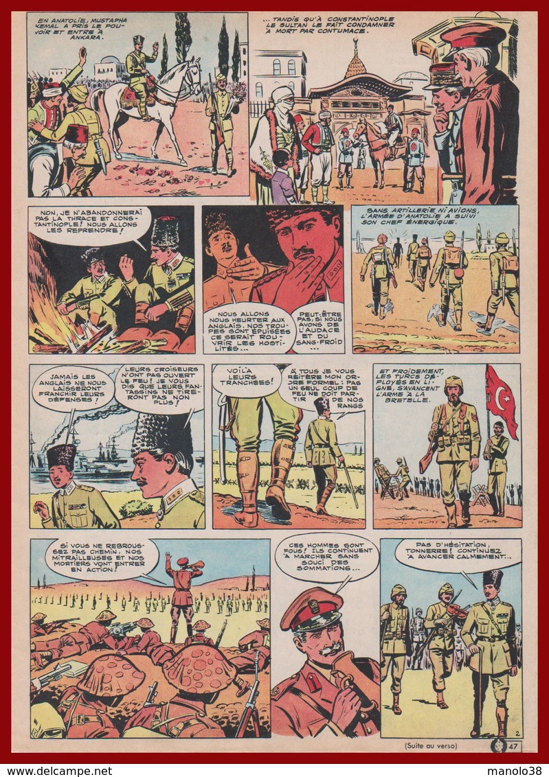 Mustapha Kemal Ataturk. Le Créateur De La Turquie Moderne. Bande Dessinée De 1964. Histoire Vraie. - Documents Historiques