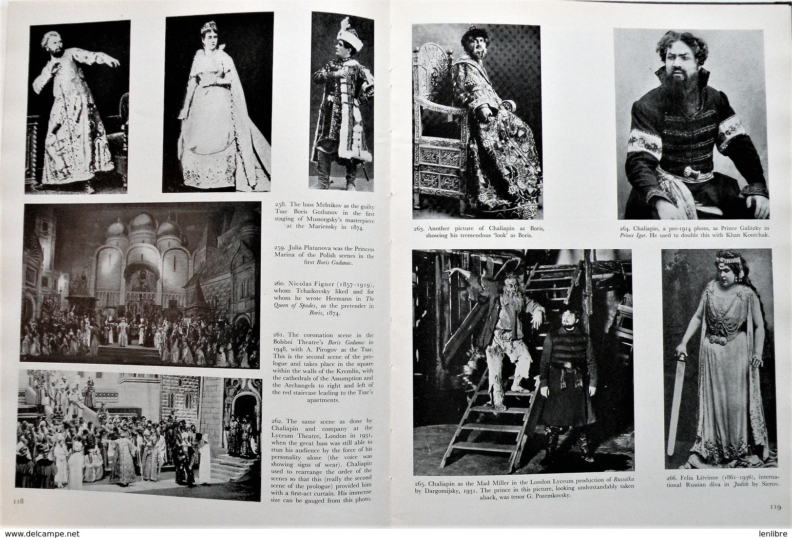 A PICTURE HISTORY of OPÉRA. Philip Hope-Wallace. E.Hulton and Company. 1959.