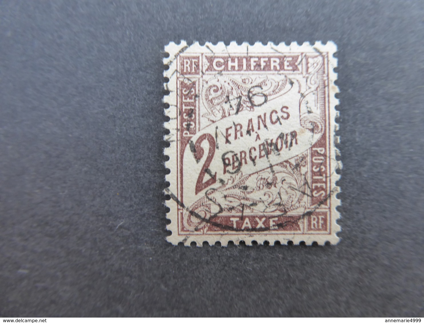 FRANCE Taxe N° 26  Cote 200 €  Oblitéré - 1859-1959 Oblitérés