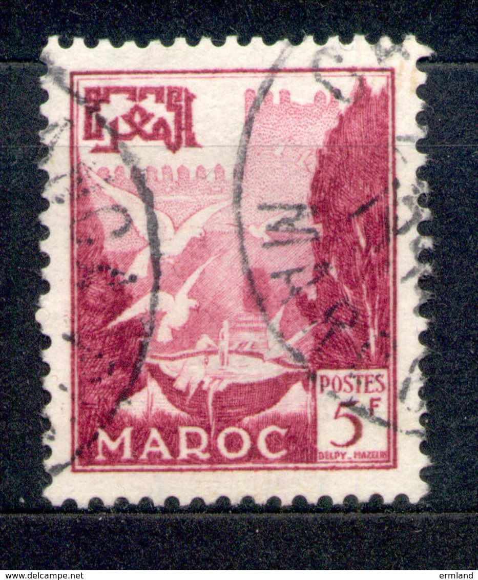 Marokko - Maroc 1954 - Michel Nr. 373 O - Usati