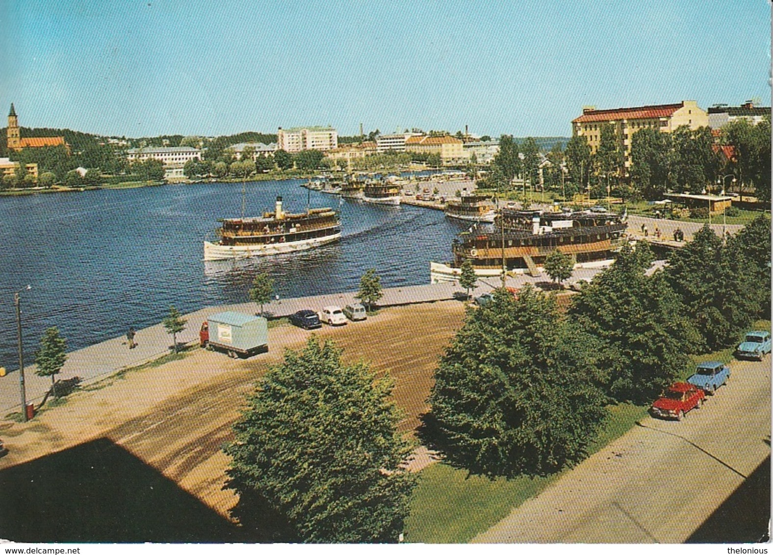 * Post Card - Sovonlinna - Suomi Finland - Viaggiata 1969 Per Broni, Pavia - Finnland