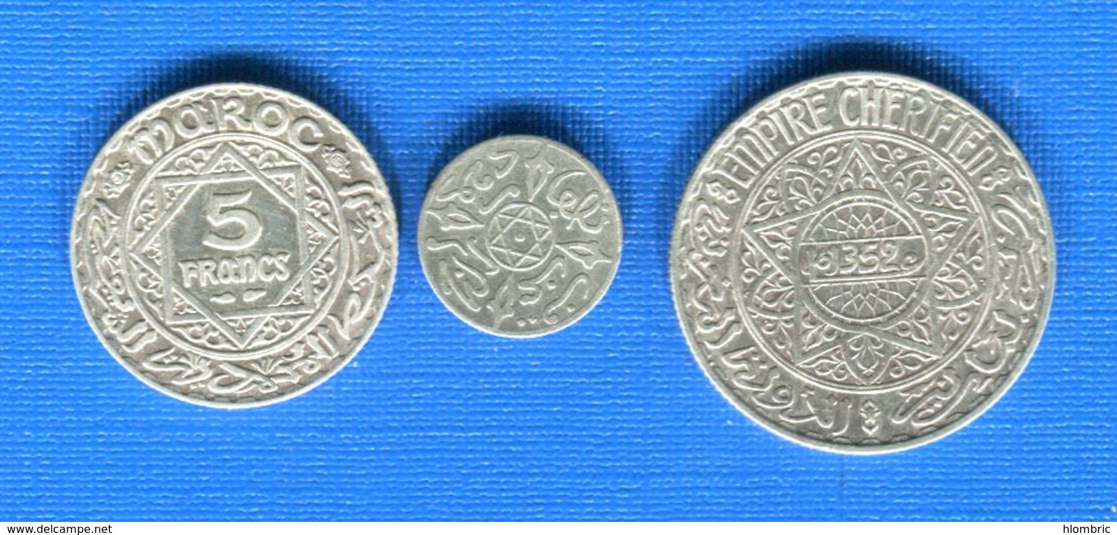 Maroc 3 Pieces Arg - Maroc