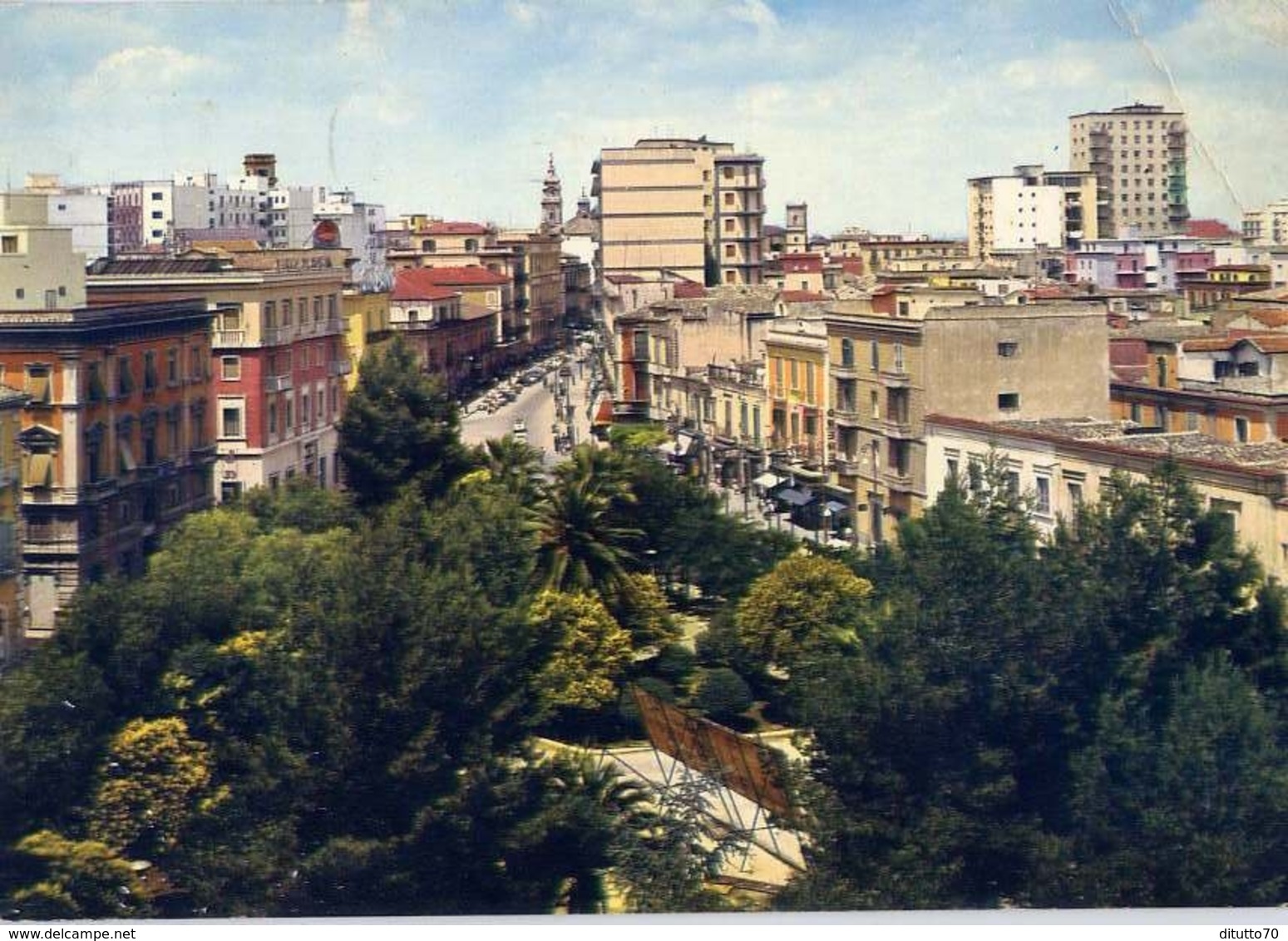 Foggia - Panorama - Formato Grande Viaggiata - E 15 - Foggia