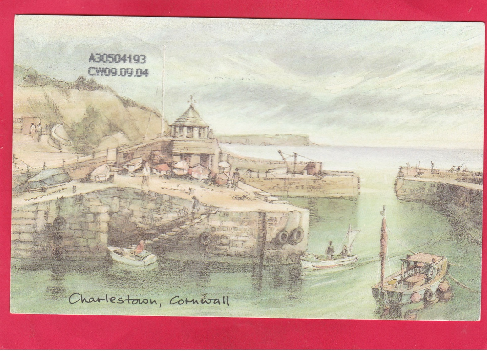 Modern Post Card Of Charlestown,Cornwall,England,P39. - Other & Unclassified