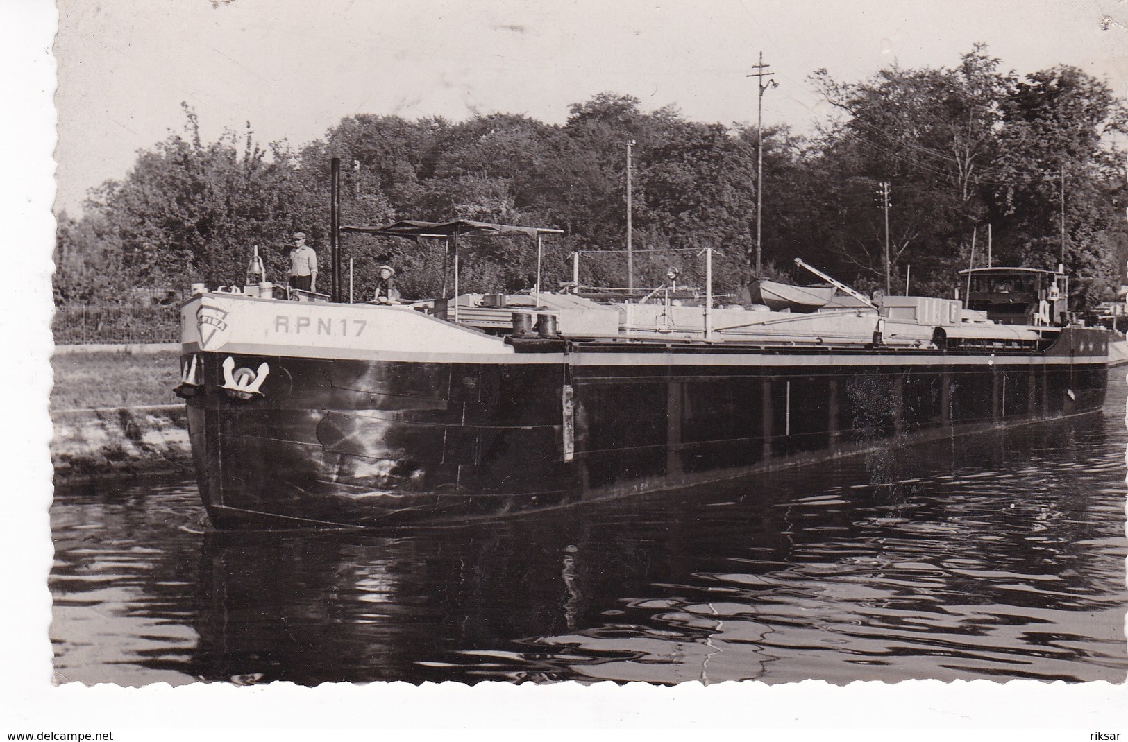 BATEAU PENICHE(CARTE PHOTO) - Binnenschepen