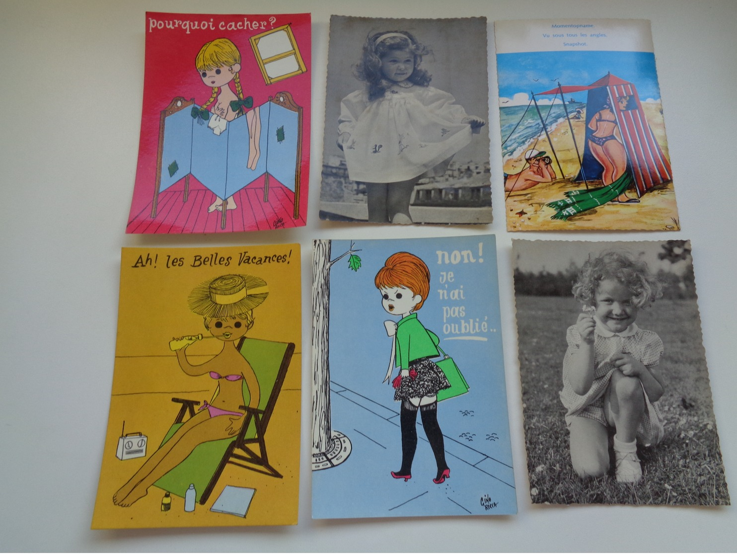 Beau Lot De 60 Cartes Postales De Fantaisie CPSM  Grand Format     Mooi Lot Van 60 Postkaarten Fantasie  Groot Formaat - 5 - 99 Postcards