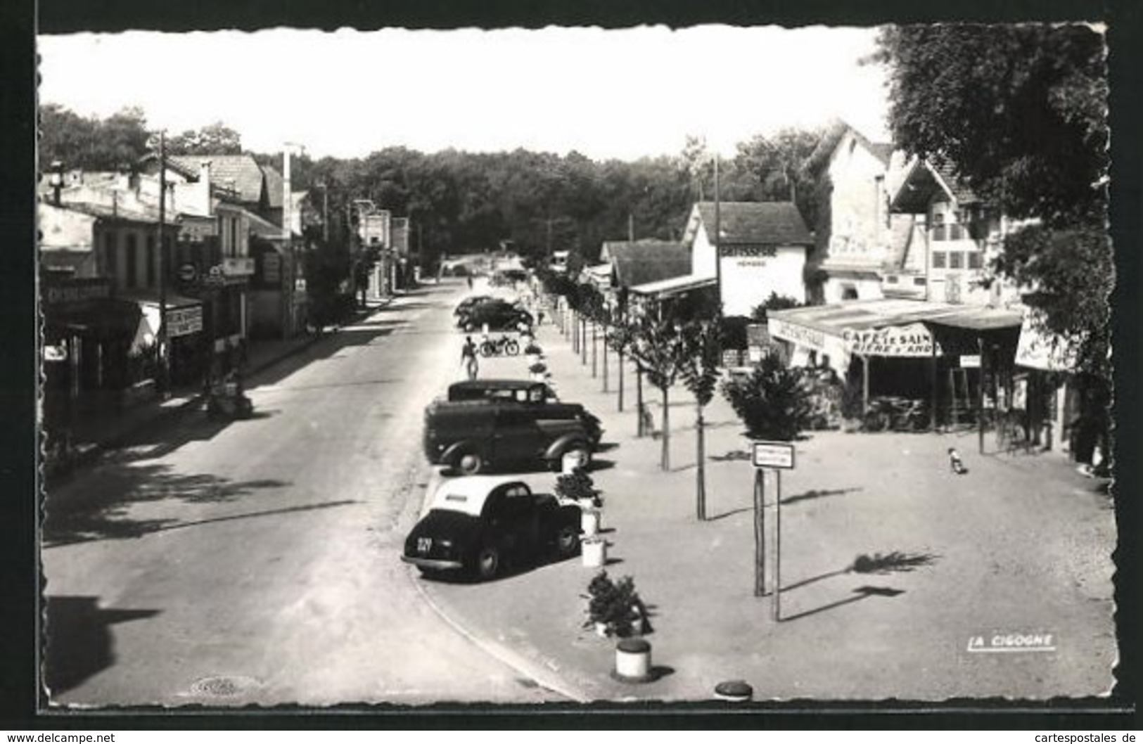 CPA Saint-Palais-s-Mer, L`avenue De La Grande-Cote - Saint-Palais-sur-Mer