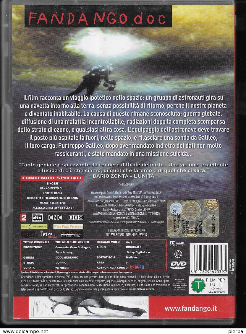 DVD - L'IGNOTO SPAZIO PROFONDO - FANTASCIENZA - 2005 - DOLBY 2.0 - Fantascienza E Fanstasy