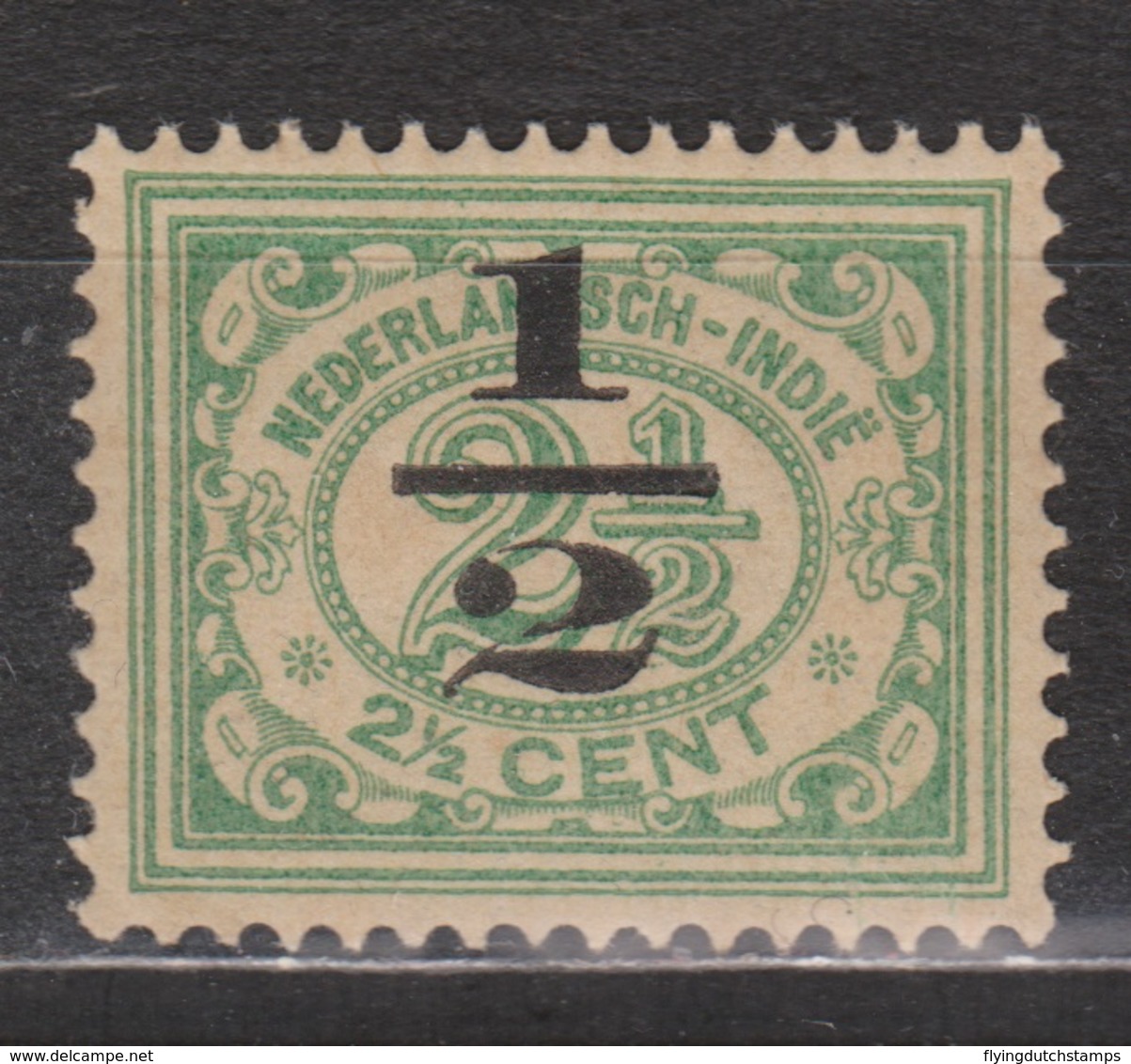 Nederlands Indie 138 MNH PF ; Nooduitgifte 1917 NETHERLANDS INDIES P/PIECE - Niederländisch-Indien