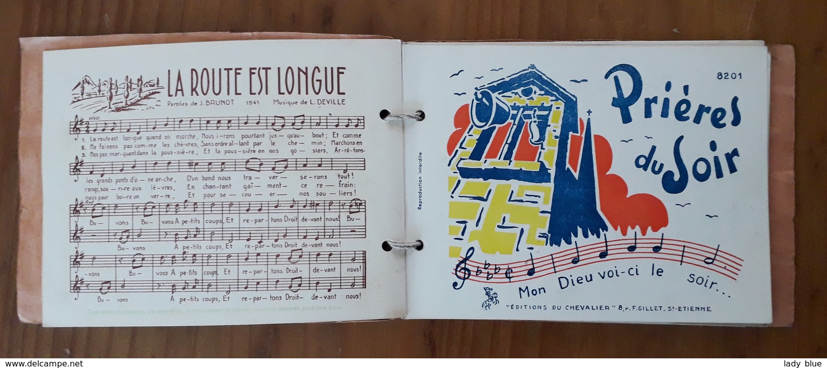 Carnet Recueil 16 Chants Scout Editions Chevalier St Etienne - Chant Chorale
