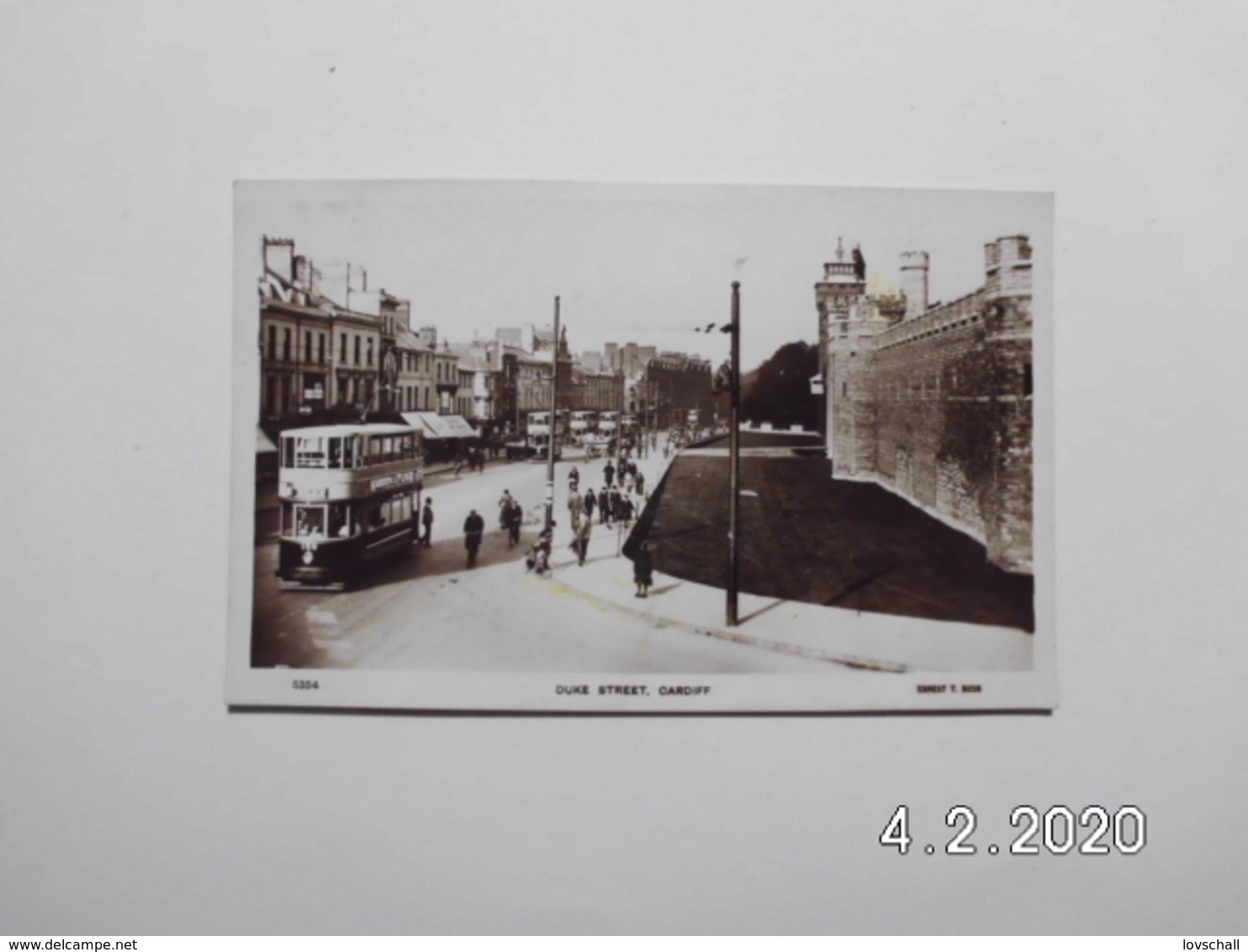 Cardif. - Duke Street. (17 - 7 - 1925) - Carmarthenshire