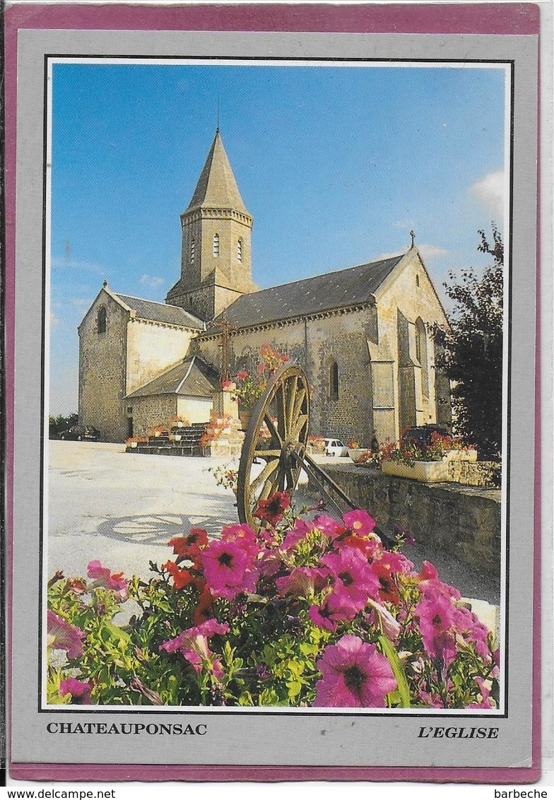 87.- CHATEAUPONSAC .- L' Eglise - Chateauponsac
