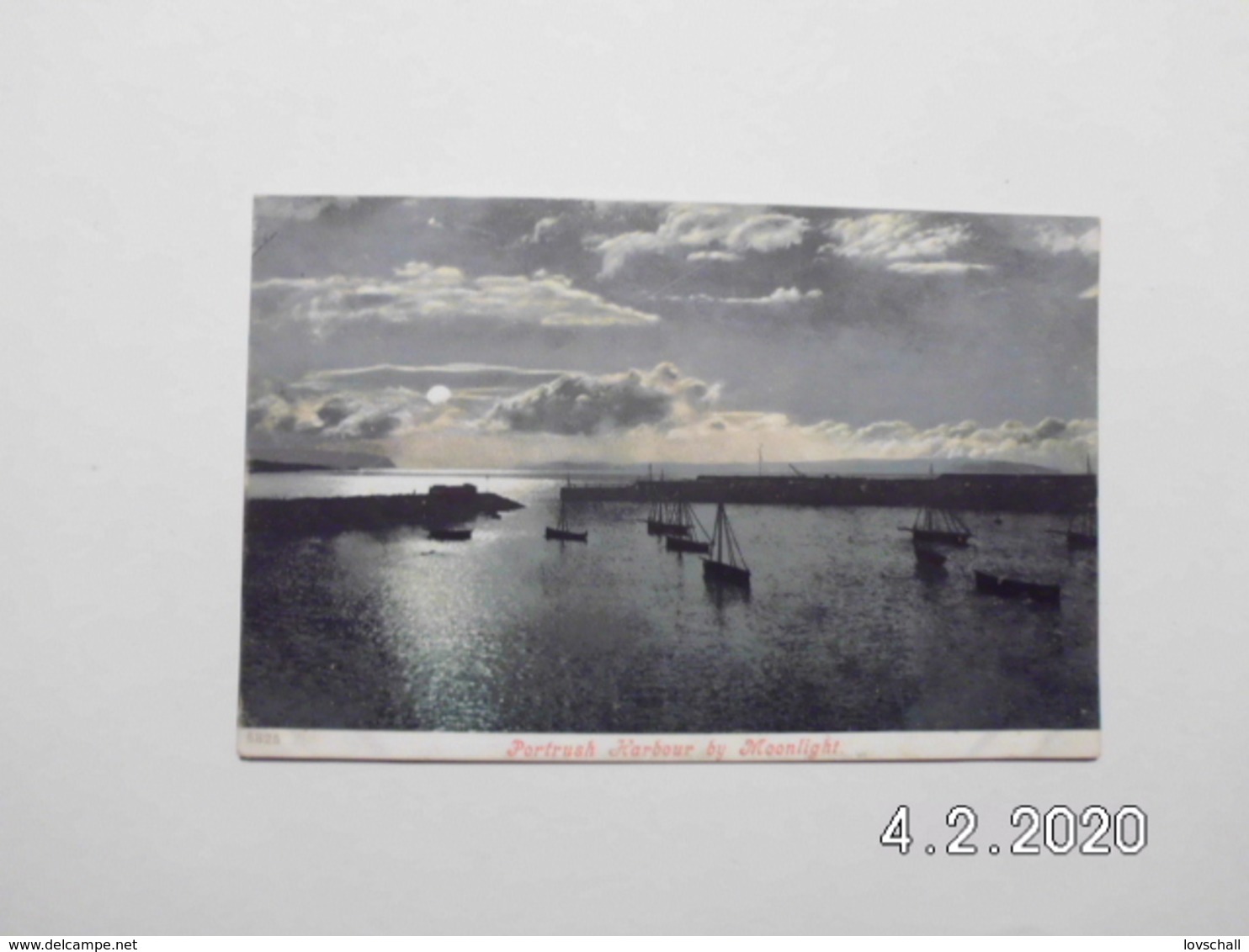 Portrush Harbour By Moonlight. - Londonderry