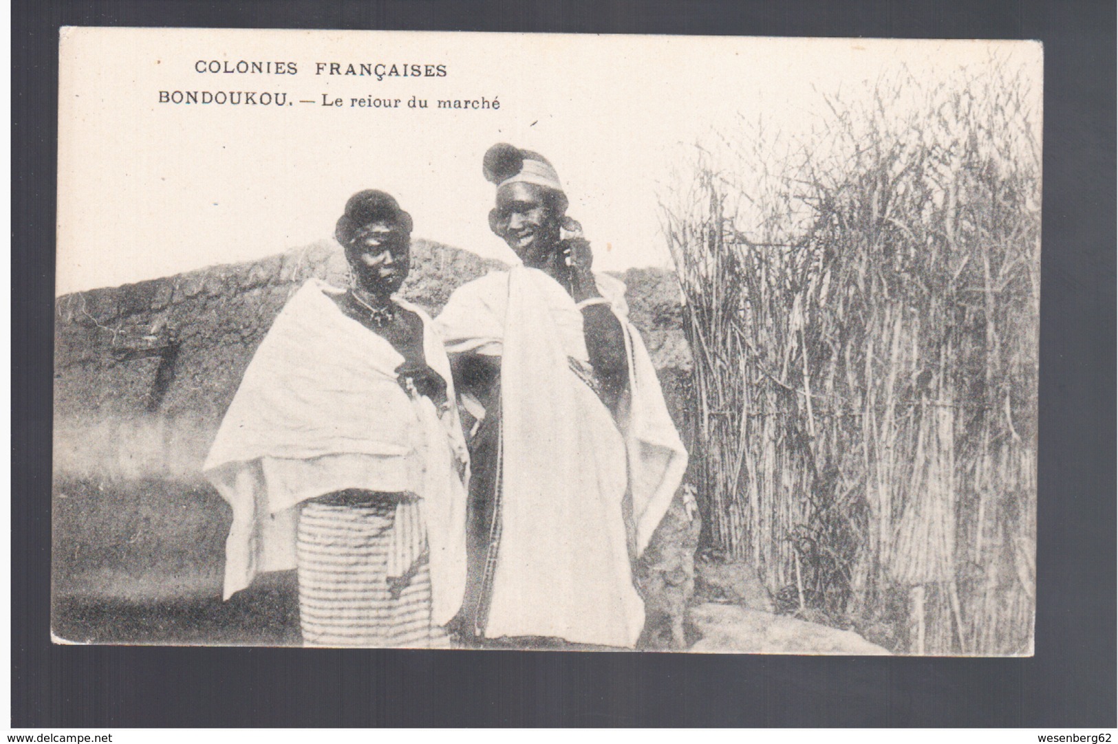 Cote D'Ivoire Bondoukou  Reiour De Marché Ca 1905 Old Postcard - Côte-d'Ivoire