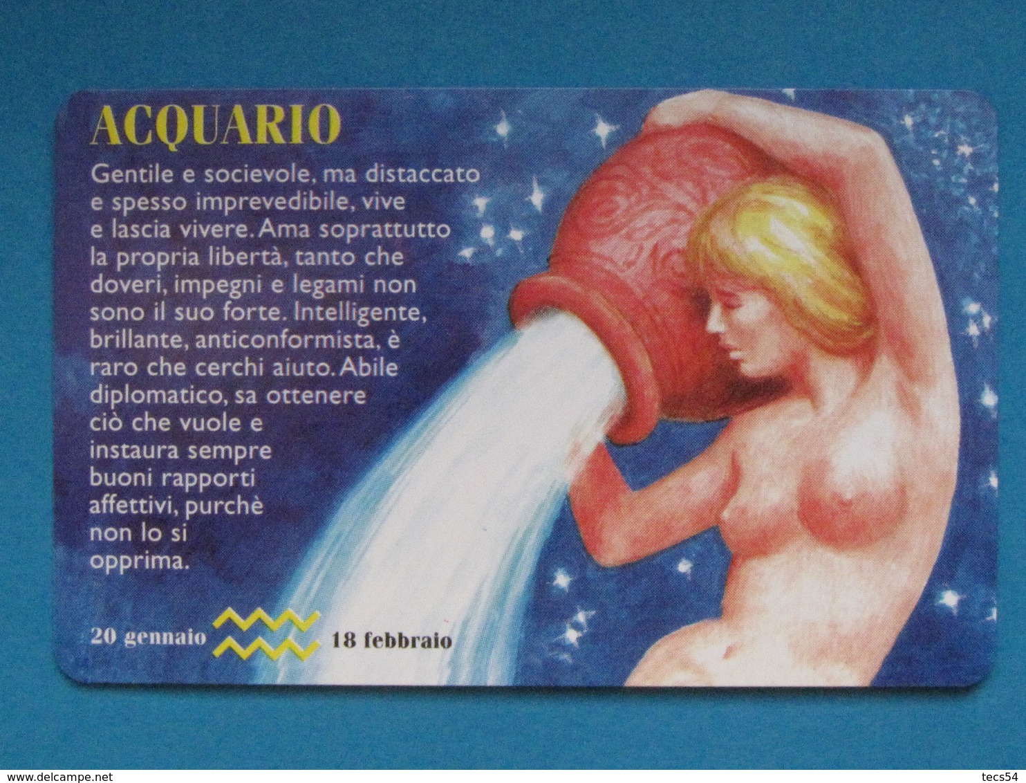 SAN MARINO C&C 7012 - ZODIACO ACQUARIO - NUOVA MINT - San Marino