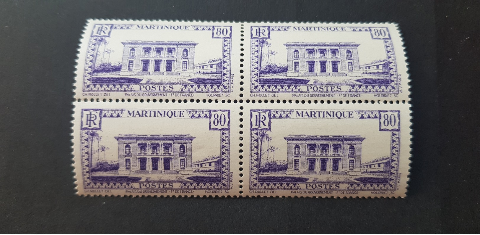 Martinique Yvert 146A** Bloc De 4 - Neufs