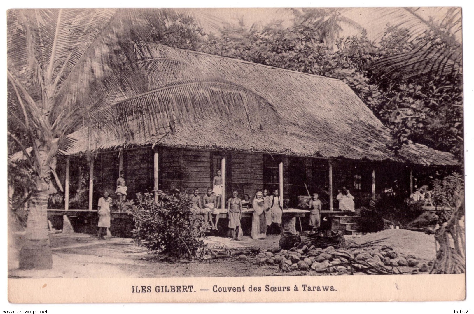 6641 - Iles Gilbert ( Micronésie ) -Couvent Des Soeurs à Tarawa - - Micronesia