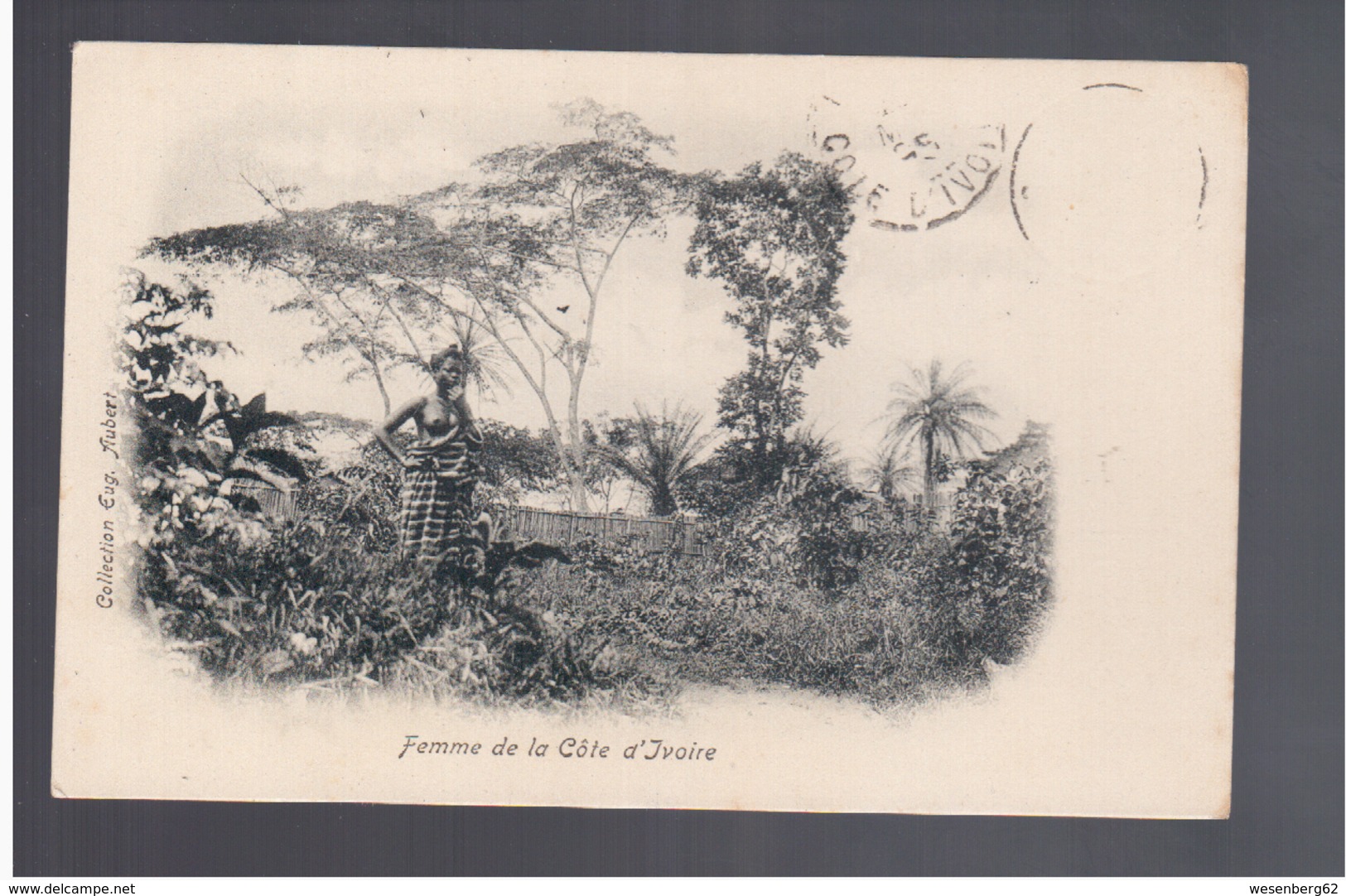 Cote D'Ivoire Femme De La Côte D' Ivoire Ca 1905 Old Postcard - Côte-d'Ivoire