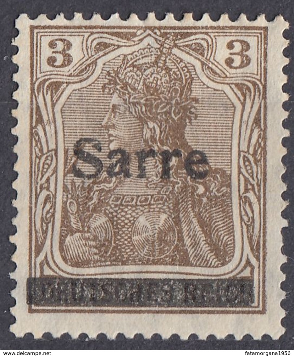 SAAR - SARRE - 1920 - Yvert 3 Nuovo Senza Gomma. - Nuovi