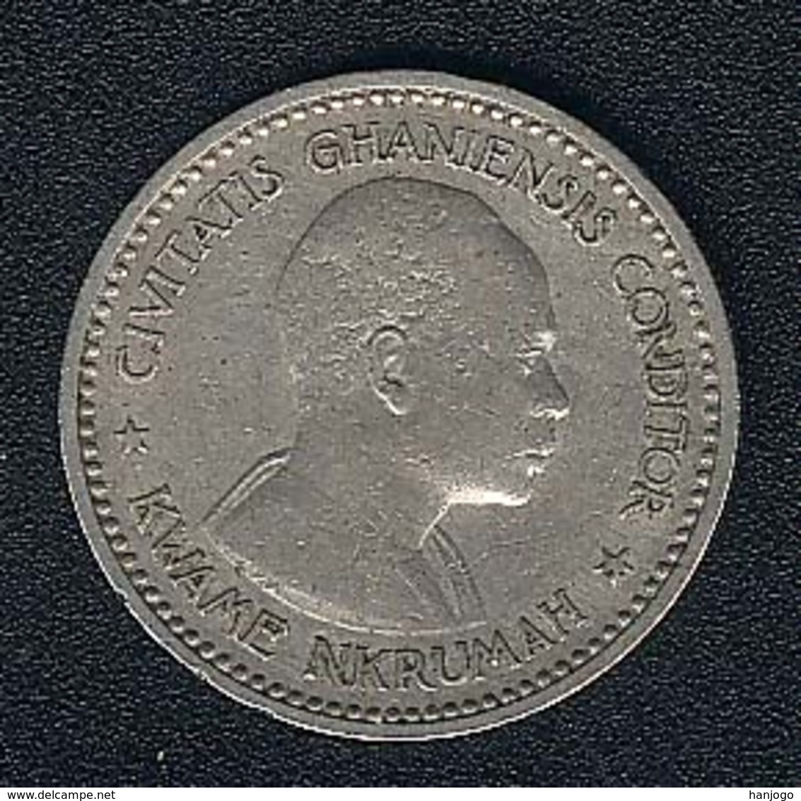 Ghana, 1 Shilling 1958, With Hairlines, - Ghana