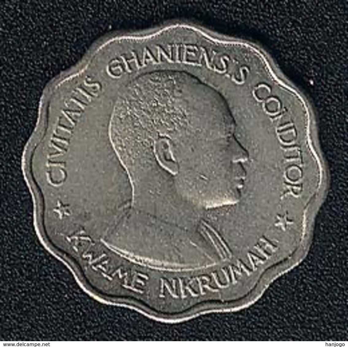 Ghana, 3 Pence 1958, With Hairlines, UNC - Ghana