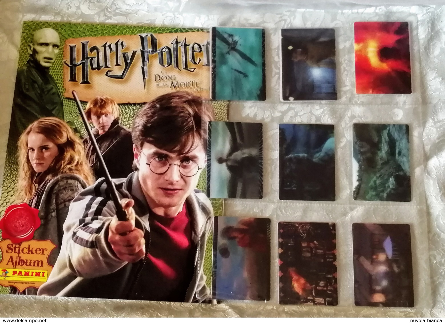 HARRY POTTER DONI DELLA MORTE Parte 1, Album Vuoto+set Completo Card Figurine Poster Centrale Panini 2010 - Edizione Italiana