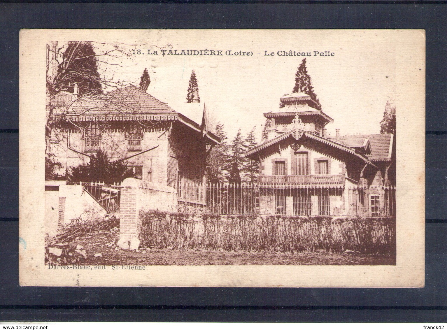 42. La Talaudiere. La Château Palle - Autres & Non Classés