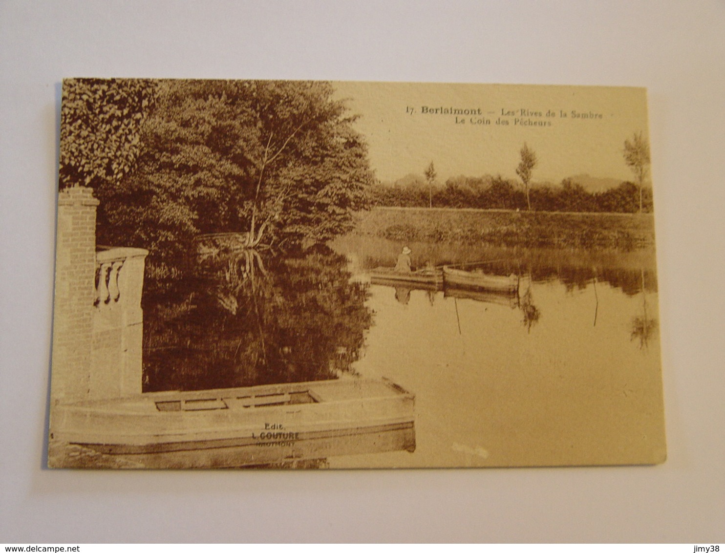 NORD-17-BERLAIMONT-LES RIVES DE LA SAMBRE-LE COIN DES PECHEURS ANIMEE - Berlaimont