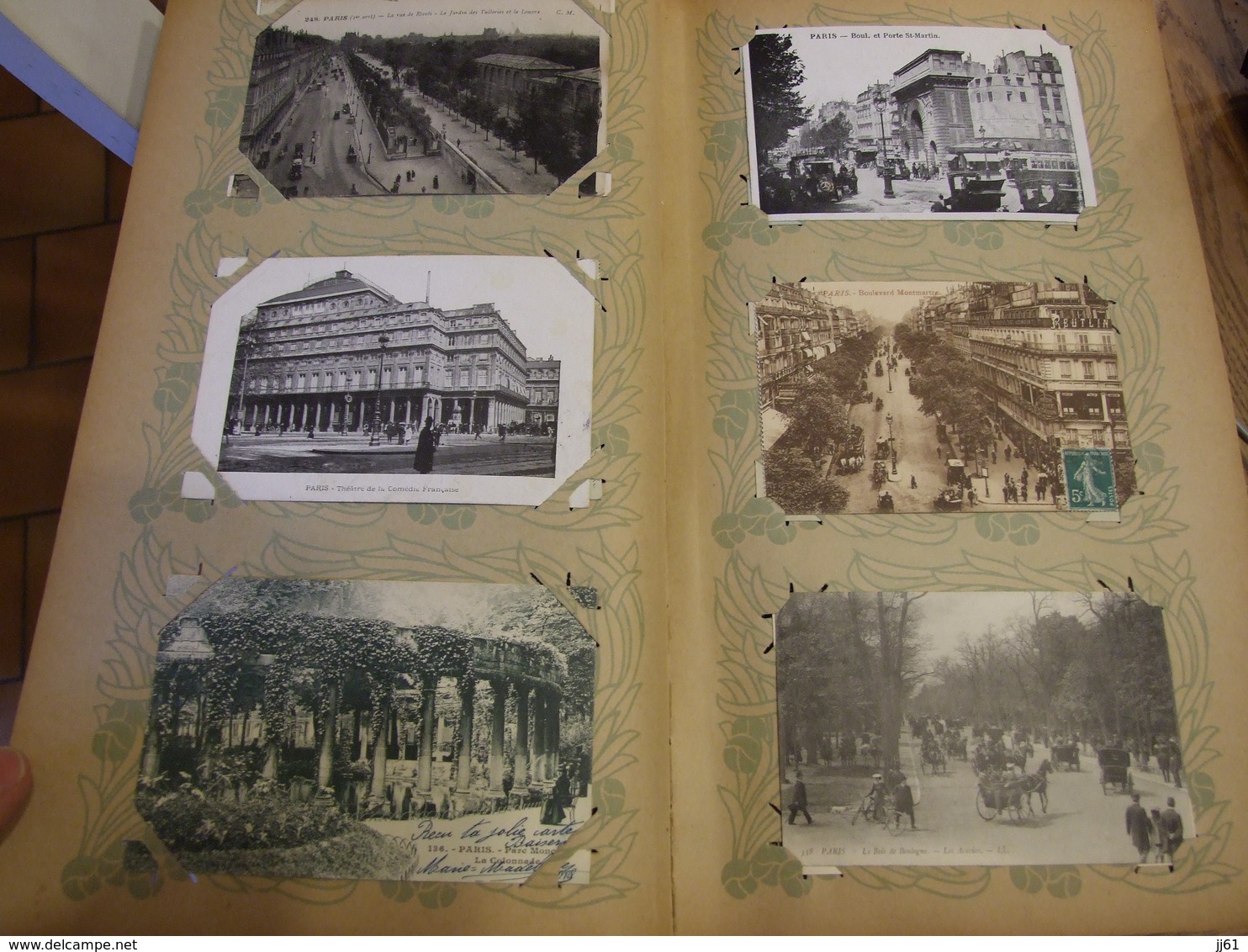 PARIS ALBUM DE 450 CARTES POSTALES 86 PHOTOS TRES BONNE RUE ANIMEES  PAS DE PRIX DE RESERVE ENVOIE MONDIAL RELAIS