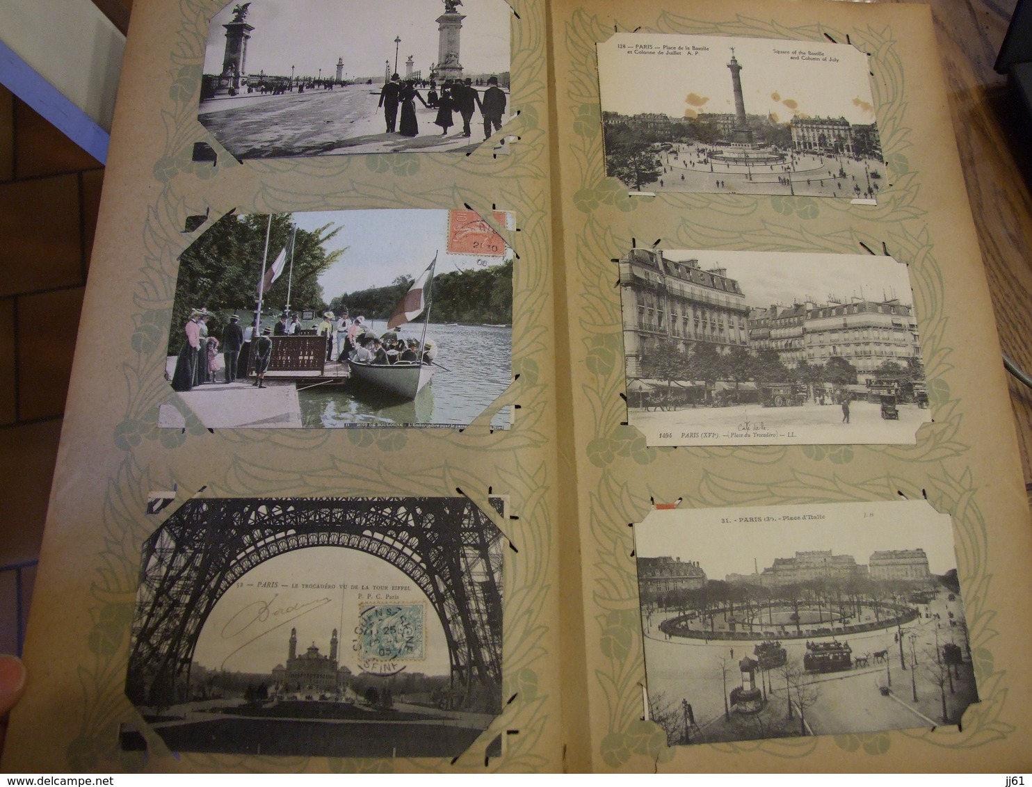 PARIS ALBUM DE 450 CARTES POSTALES 86 PHOTOS TRES BONNE RUE ANIMEES  PAS DE PRIX DE RESERVE ENVOIE MONDIAL RELAIS