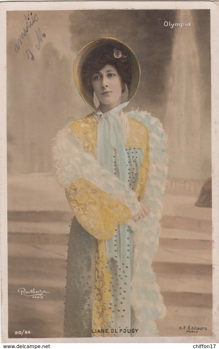 CPA FEMME Artiste LIANE DE POUGY  à L'Olympia  REUTLINGER - Künstler