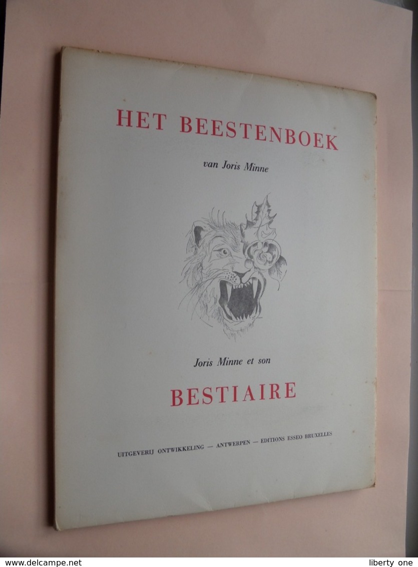 HET BEESTENBOEK Van JORIS MINNE Et Son BESTIAIRE () Nummer 206 V/. 300( Zie / Voir Photo ) - Autres & Non Classés