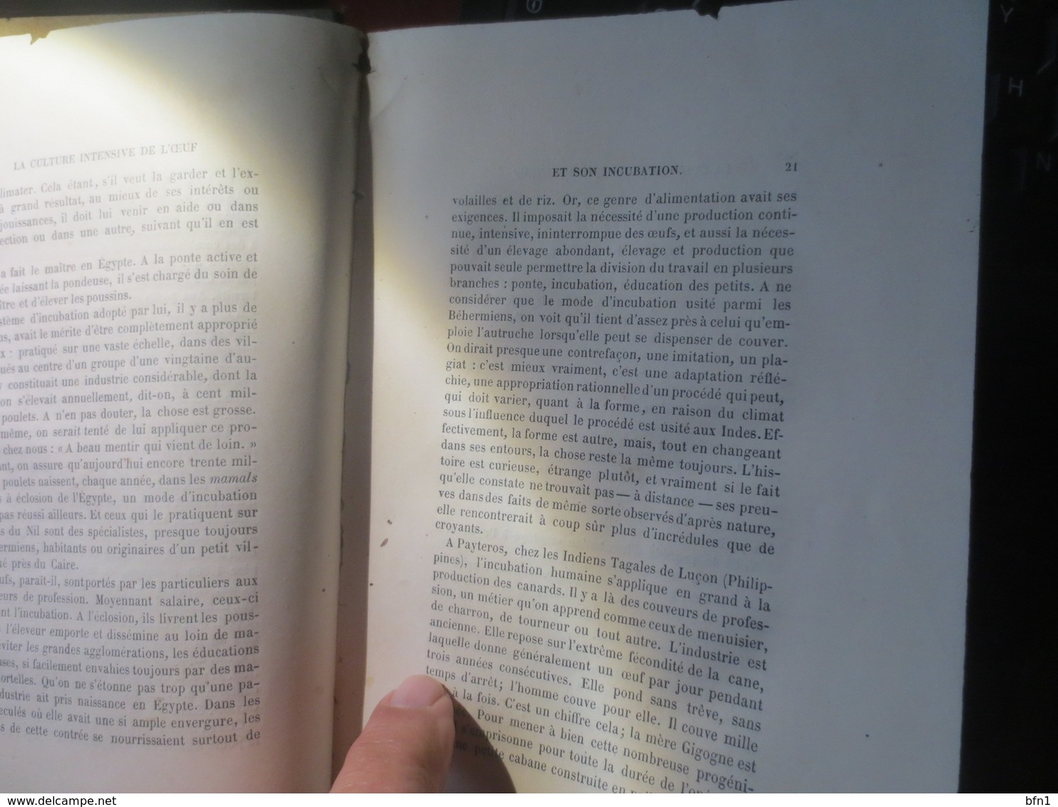 LA CULTURE INTENSIVE DE L’ŒUF ET SON INCUBATION -1880- VISITE A GAMBAIS -EUG. GAYOT - Animaux